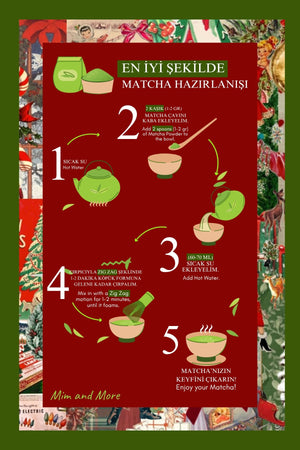 Christmas Kiss 2025 Matcha – Macadamia Aromalı Matcha 25 gr