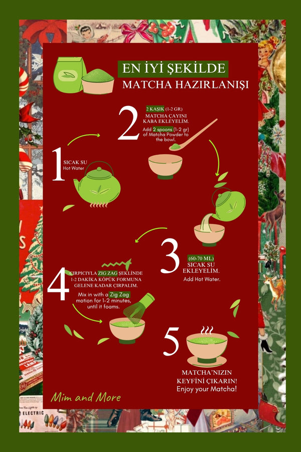 Christmas Kiss 2025 Matcha – Macadamia Aromalı Matcha 25 gr