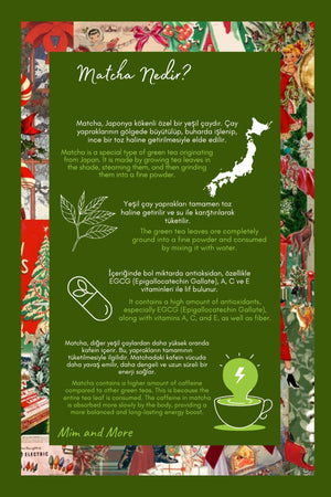 Christmas Kiss 2025 Matcha – Macadamia Aromalı Matcha 25 gr