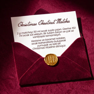 Christmas Kiss Matcha — Kestane Aromalı Matcha 25 g