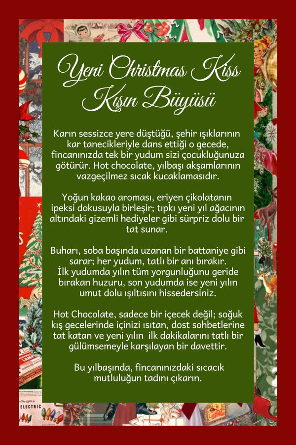 Christmas Kiss 2025 Hot Chocolate – Macadamia Aromalı Sıcak Çikolata, 50 G