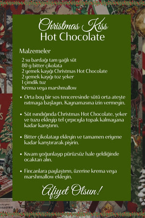 Christmas Kiss 2025 Hot Chocolate – Macadamia Aromalı Sıcak Çikolata, 50 G