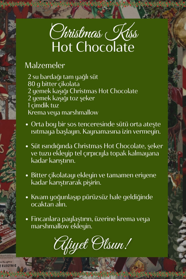 Christmas Kiss 2025 Hot Chocolate – Macadamia Aromalı Sıcak Çikolata, 50 G