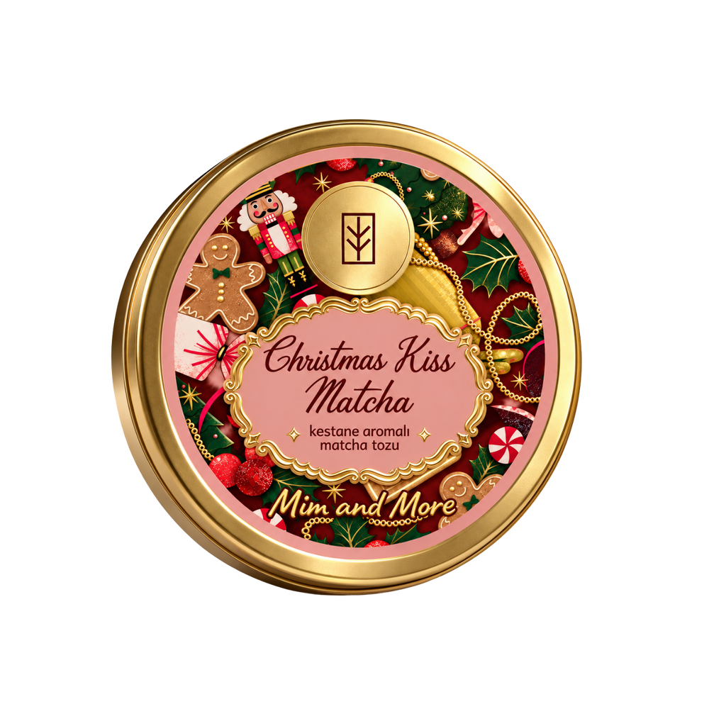 Christmas Kiss Matcha 2026  — Kestane Aromalı Matcha Tin 25 g