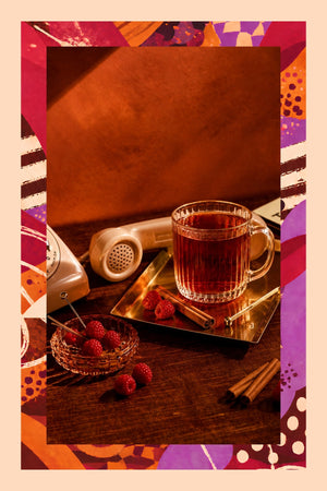 Cinnaberry Tea – Ahududu Aromalı Hibiskus Çayı Tin 50 g