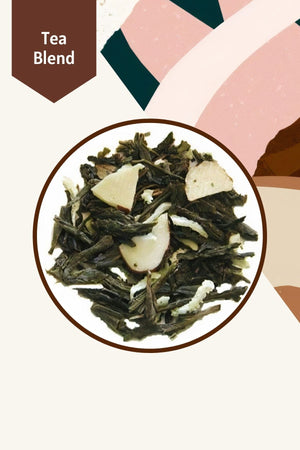 Coconut Sencha Tea - Hindistan Cevizli Yeşil Çay 50 g