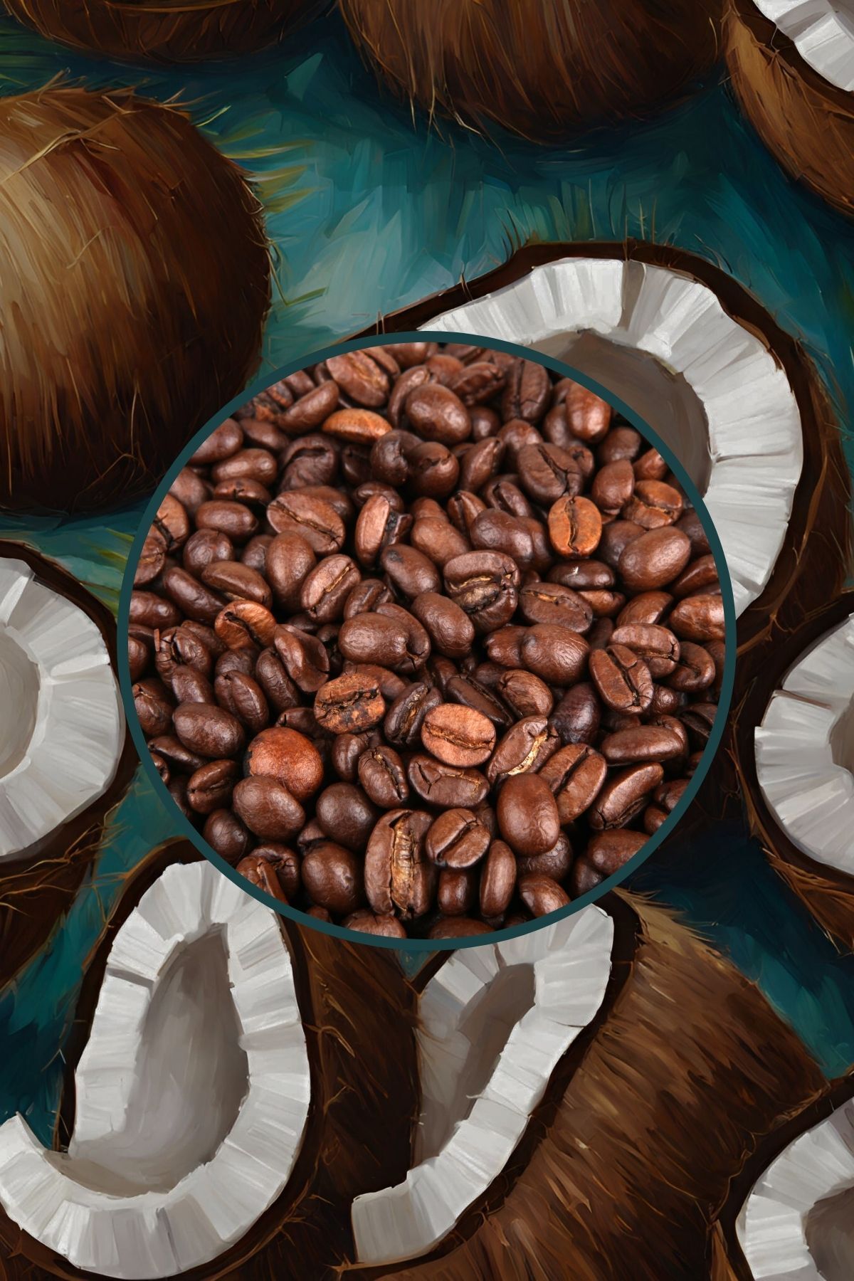Decaf Coconut Coffee - Kafeinsiz Hindistan Cevizi Aromalı Çekirdek