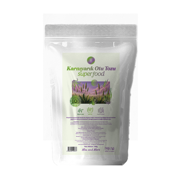 Doğal Karnıyarık Otu Tozu – %100 Saf Psyllium Powder 100 g
