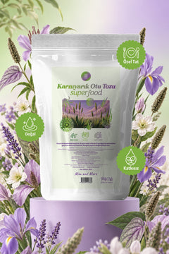 Doğal Karnıyarık Otu Tozu – %100 Saf Psyllium Powder 50 g