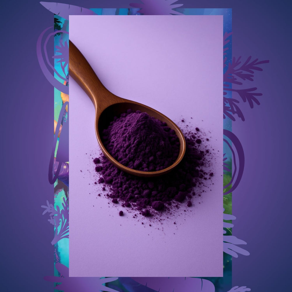 Doğal Mor Havuç Tozu – %100 Saf Black Carrot Powder 100 g
