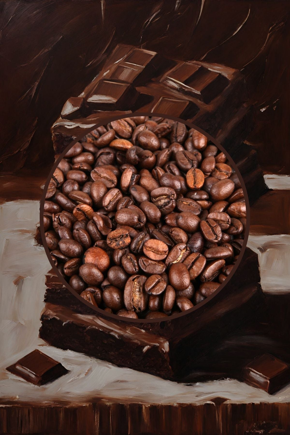 Double Chocolate Coffee - Duble Çikolata Aromalı Çekirdek Kahve