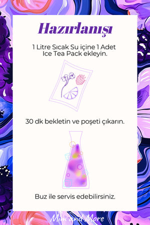 Euphoria Ice Tea Pack - Soğuk Çay Paketi, 5x20 gr