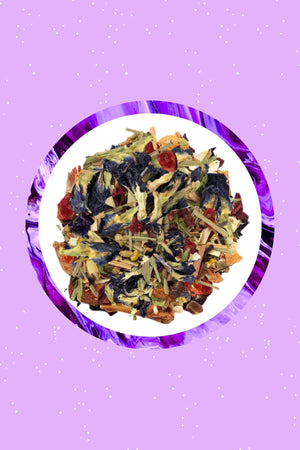 Euphoria Tea – Ahududulu Mavi Sarmaşık Çiçeği Harmanı 50 g