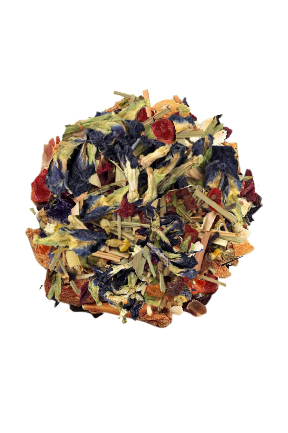 Euphoria Tea - Ahududulu Mavi Sarmaşık Çiçeği Harmanı, 100 gr