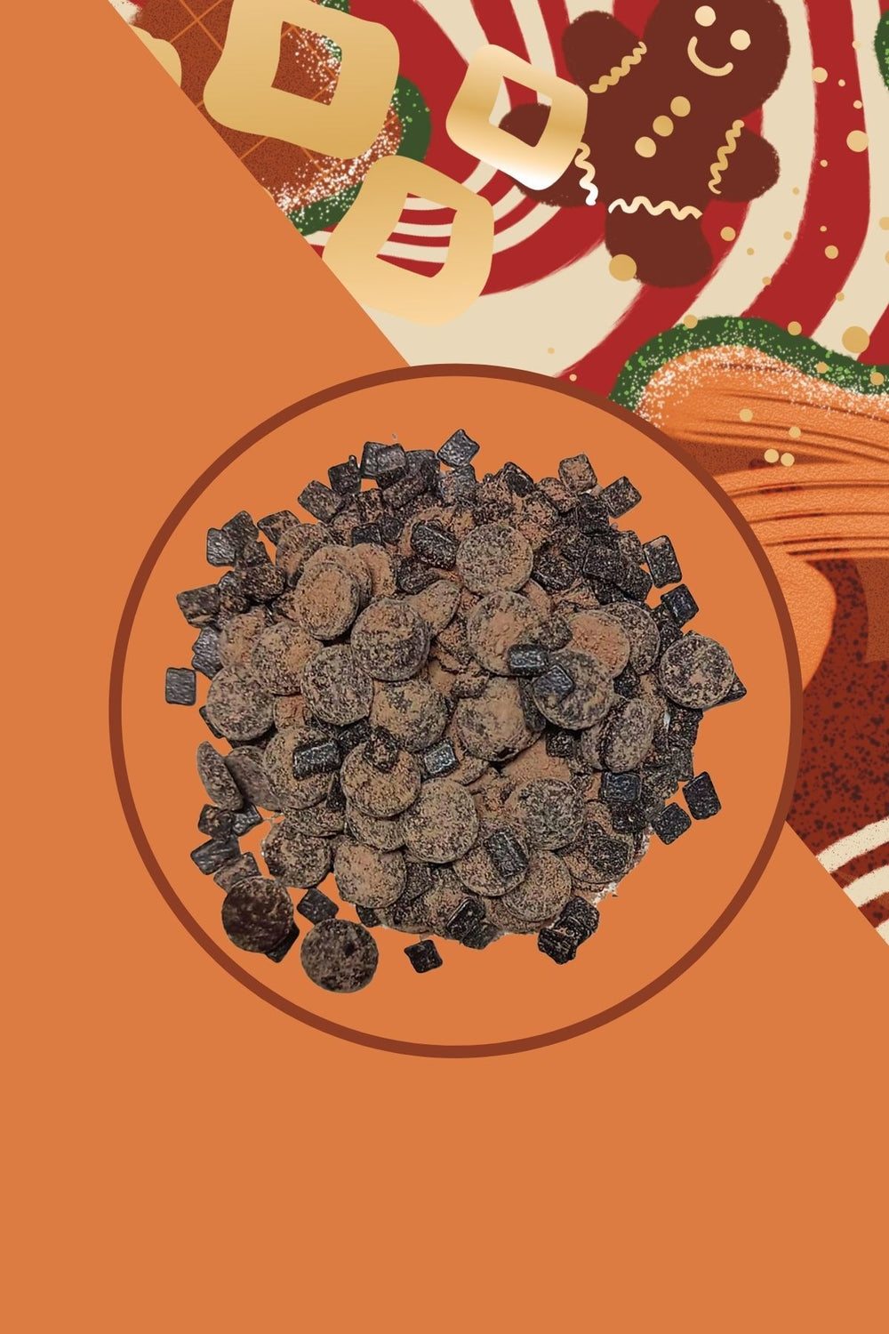Gingerbread Hot Chocolate - Zencefilli Kurabiyeli Sıcak Çikolata Doypack, 200 g