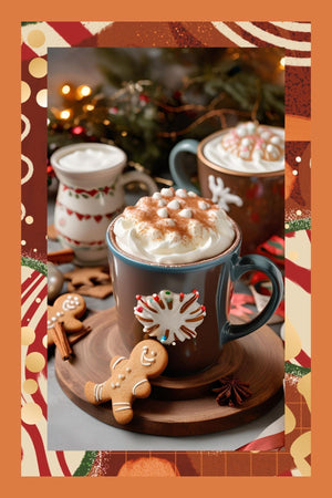 Gingerbread Hot Chocolate - Zencefilli Kurabiyeli Sıcak Çikolata Doypack 200 g