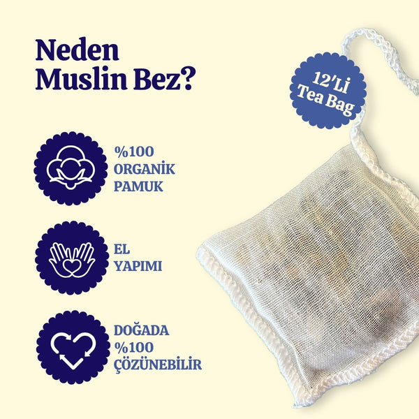 Good Night Müslin Poşet Çay – Melisalı & Meyveli Bitki Çayı 10’lu Paket