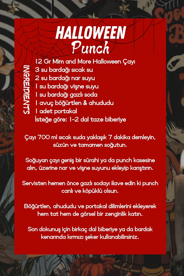 Halloween Tea – Orman Meyveli Bitki Çayı Harmanı 50 g