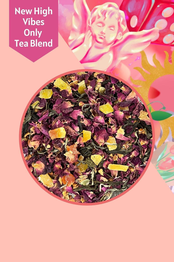 Luminara Studio x High Vibes Only Tea - Güllü ve Şeftalili Beyaz Çay 30 g