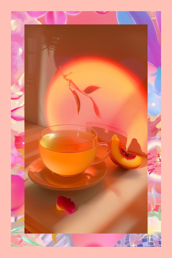 Luminara Studio x High Vibes Only Tea - Güllü ve Şeftalili Beyaz Çay 30 g