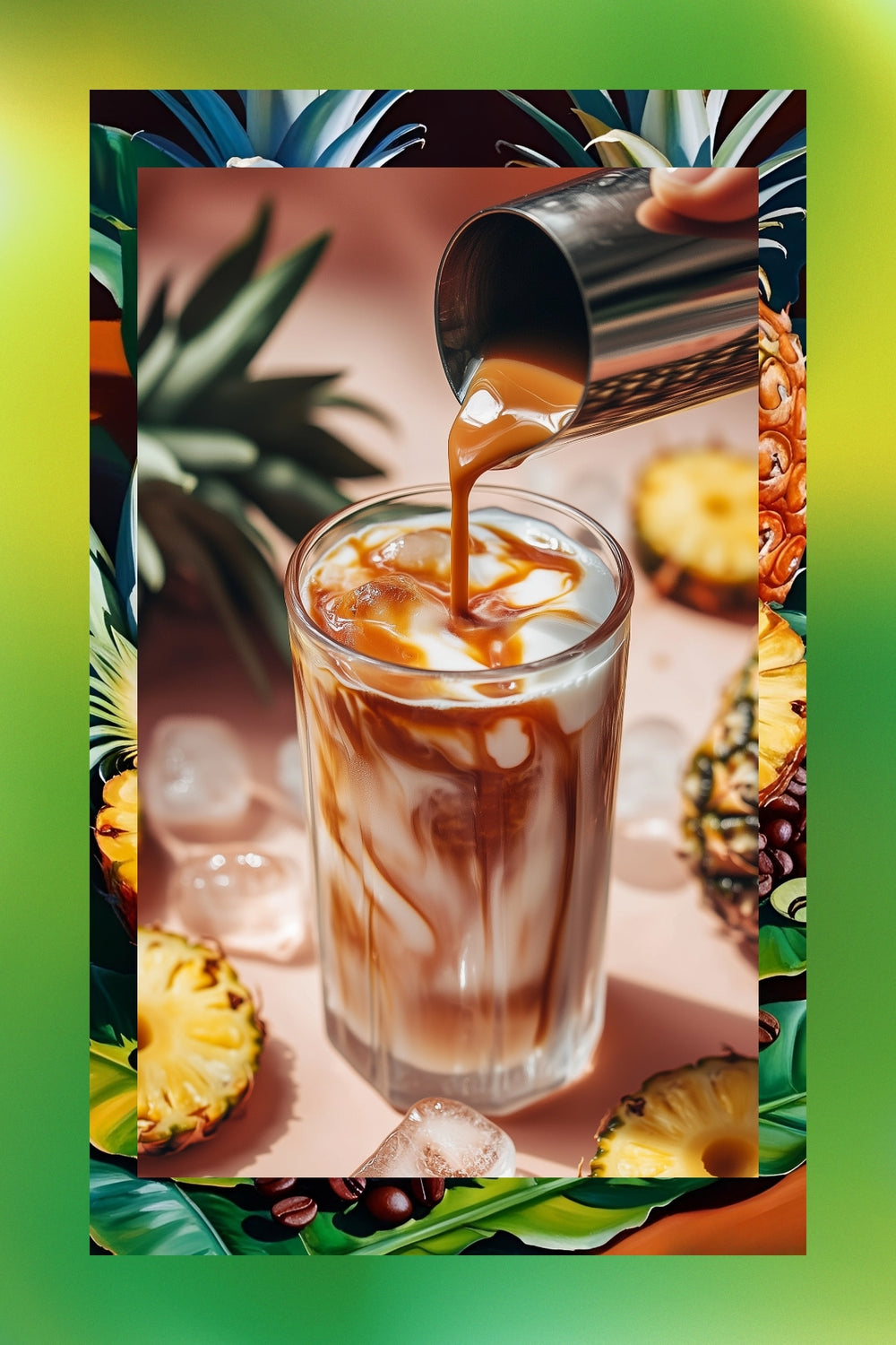 Inulin & Bromelain Coffee - Inulin, Bromelain, Matcha ve Ananaslı Form Kahve, 90 Gr