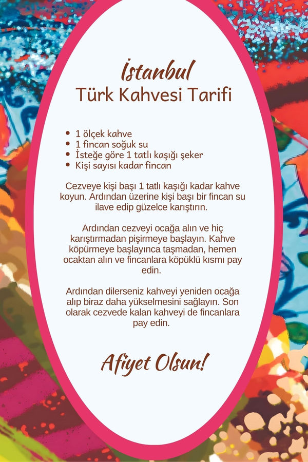 İstanbul Turkish Coffee - Istanbul Macun Aromalı Türk Kahvesi, 150 gr