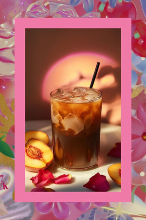 Luminara Studio x High Vibes Only Peach & Rose Coffee - Şeftali & Gül Aromalı Filtre Kahve, 200 gr