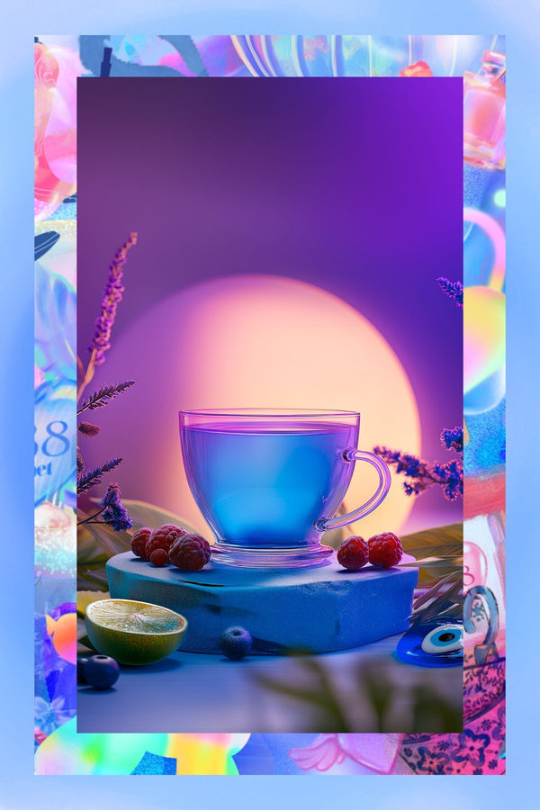 Luminara Studio x Kısmet Tea – Lavantalı Mavi Sarmaşık Çiçeği Harmanı 50 g