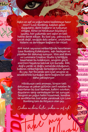 Luminara Studio x Love Bombing Tea - Kirazlı Hibiskus Çayı 50 g