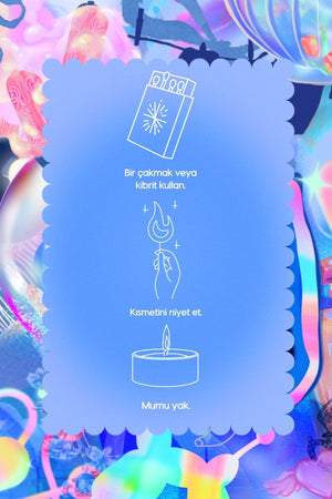 Luminara X Mim and More Kısmet Candle - Kısmet Lavantalı Mum