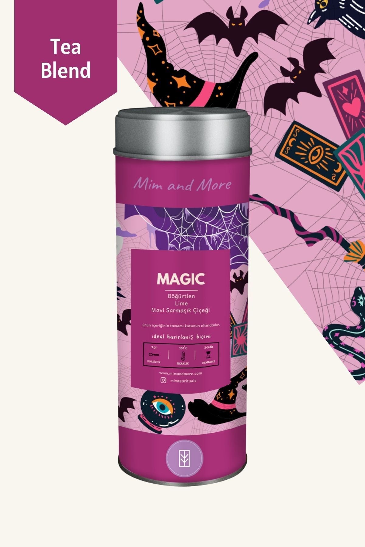 Magic Tea - Sihirli Mor Çay - Limited Halloween Edition, 50 gr