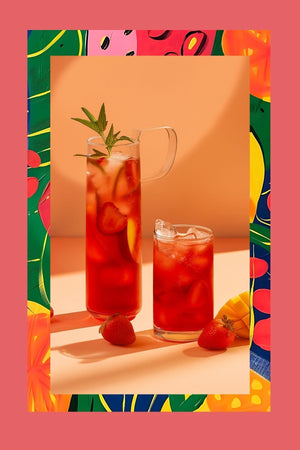 Mango&strawberry Ice Tea Pack - Soğuk Çay Paketi, 5x20 gr