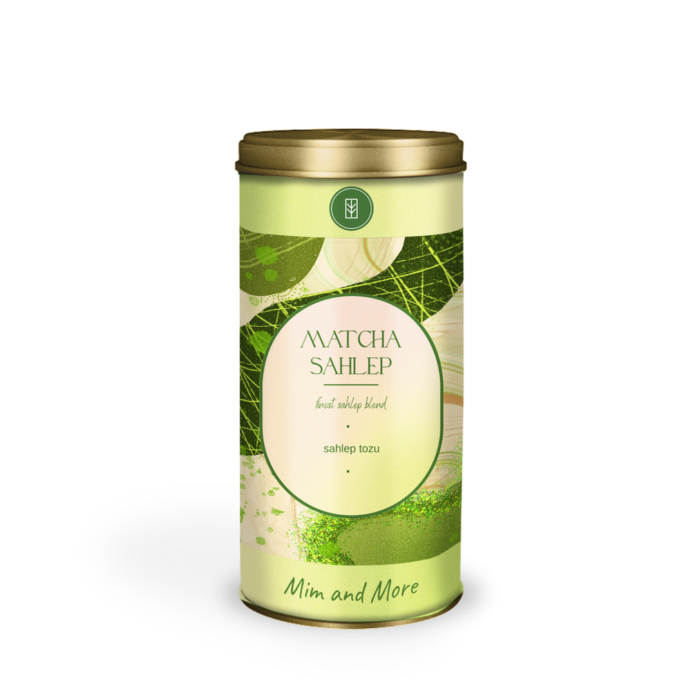 Matcha Salep Tin, 200 Gr