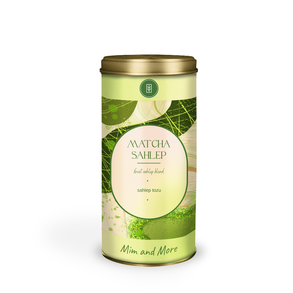 Matcha Salep Tin, 200 Gr