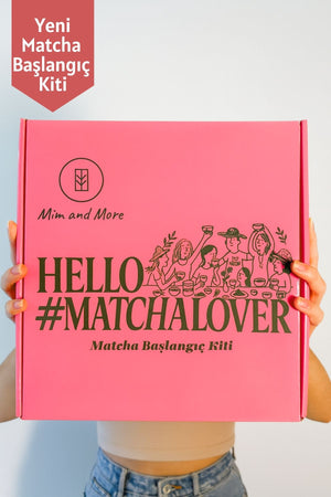 Matcha Starter Pack Mavi - Chawan, Bambu Whisk, Chasen, Chasaku, Saf Matcha 25 Gr Matcha Başlangıç Seti