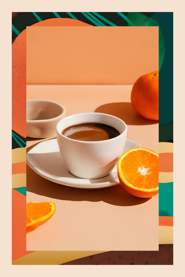 Orange Turkish Coffee - Portakal Aromalı Türk Kahvesi, 200 gr