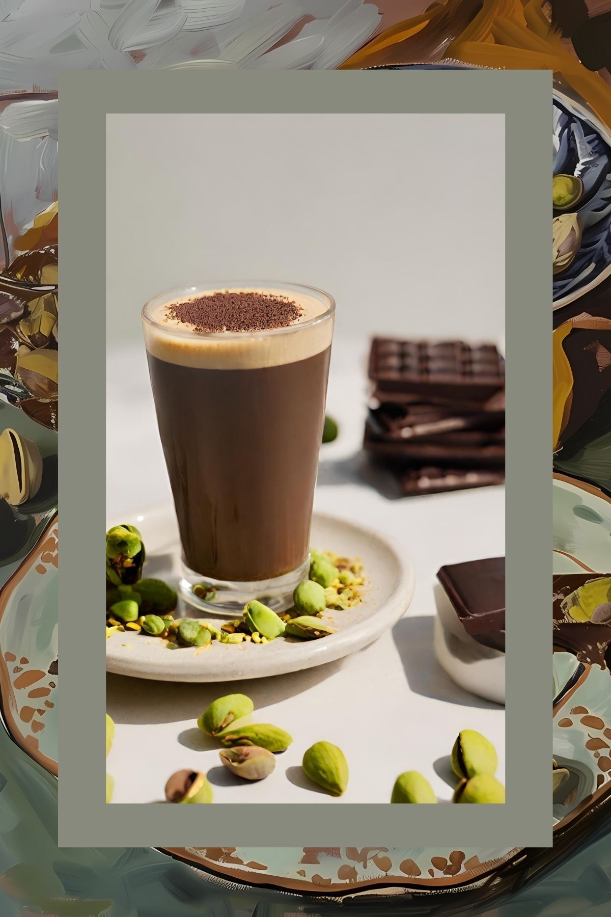 Pistachio & Chocolate Coffee - Antep Fıstıklı Çikolata Aromalı