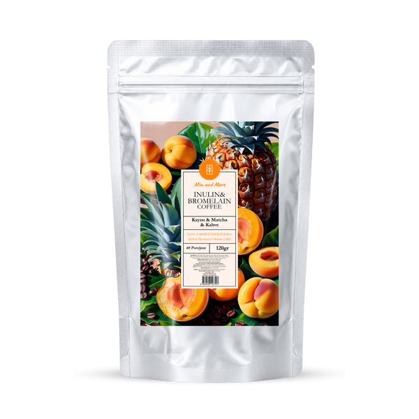Inulin & Bromelain Coffee – İnülin, Bromelain, Matcha & Kayısılı Form Kahve 120 g
