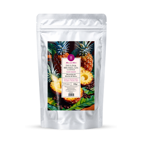 Inulin & Bromelain Coffee – İnülin, Bromelain, Matcha & Ananaslı Form Kahve 120 g