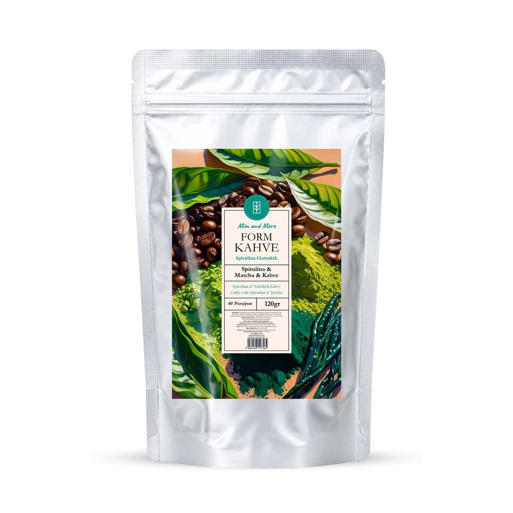 Form Kahve – Matcha, Kahve & Spirulinalı Çözünebilir Kahve 120 g