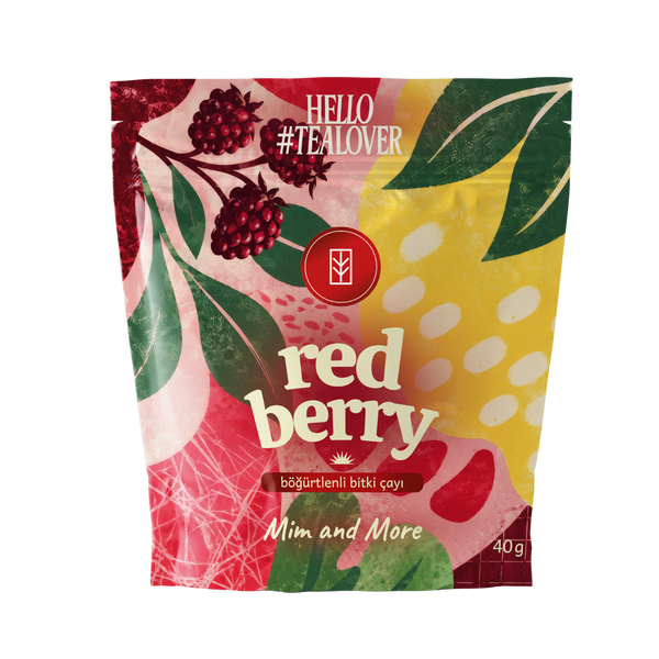 Red Berry Tea - Böğürtlenli Bitki Çayı 40 g