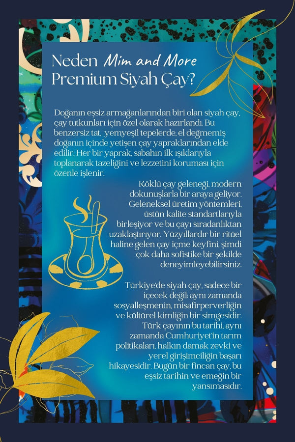 Premium Black Tea - Saf Siyah Çay, 200 Gr