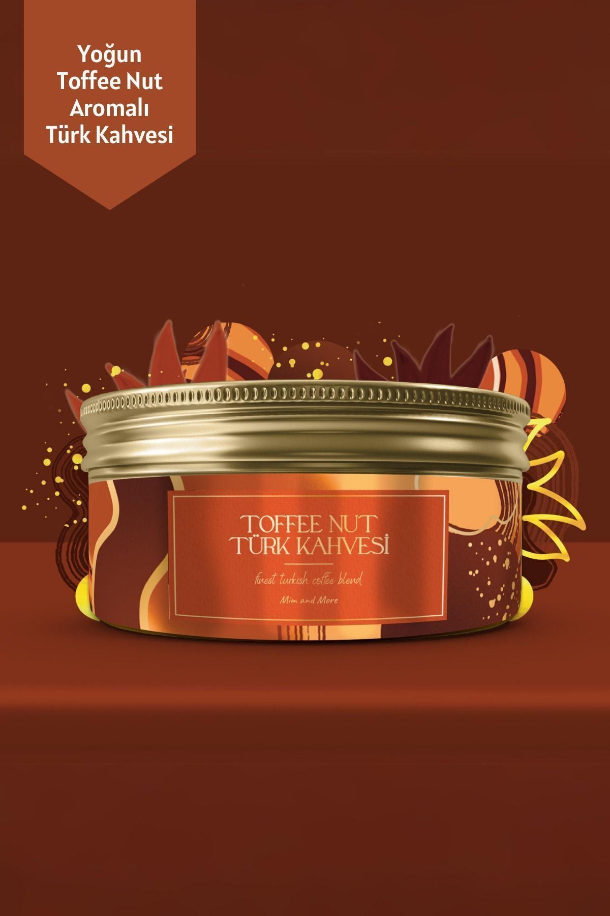 Toffee Nut Turkish Coffee - Toffee Nut Aromalı Türk Kahvesi, 150