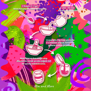 Ube Strawberry Matcha - Çilekli Superfood Ube Matcha Tozu 25 g