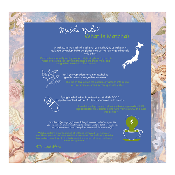 Valentine Matcha – Yaban Mersini Aromalı Matcha, 25 g