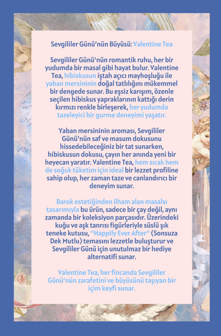 Valentine Tea - Yaban Mersini ve Hibiskus Çayı 50 g