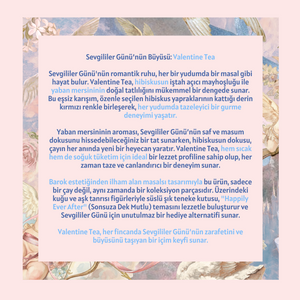 Valentine Tea - Yaban Mersini ve Hibiskus Çayı 50 g