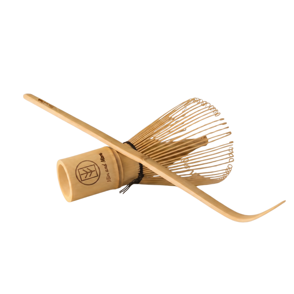 Bamboo Matcha Whisk & Bamboo Matcha Kaşık Set